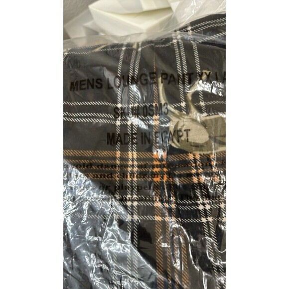 Lounge Pants Mens XXL Plaid Flannel Deer Hunter Casual Soft Hunting Buck - Picture 3 of 4